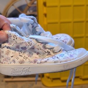 Blowfish Kids White Patterned Sneakers
